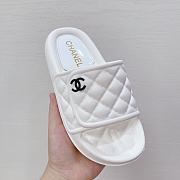 Chanel Slippers White - 5