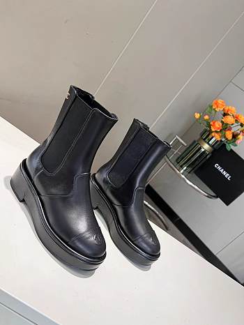 Chanel Boots Black A1001330