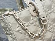 Dior Lady D-joy Bag White - 5