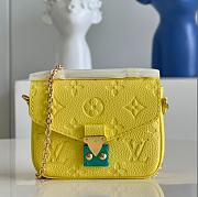 Louis Vuitton Pochette Metis Mini Bag Yellow - 1