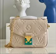 Louis Vuitton Pochette Metis Mini Bag White M81390 - 1