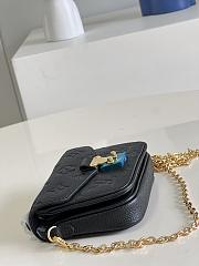 Louis Vuitton Pochette Metis Mini Bag Black M81390 - 5