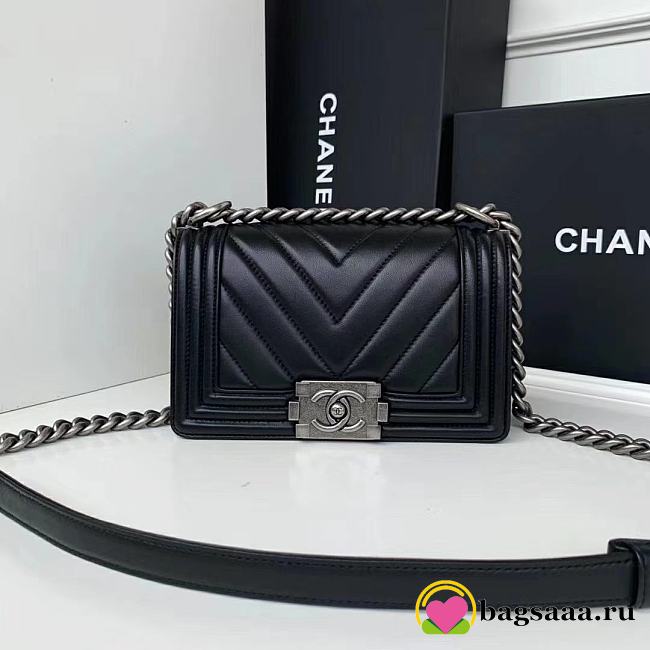 Chanel Leboy Bag Lambskin 20cm 67085 02 - 1