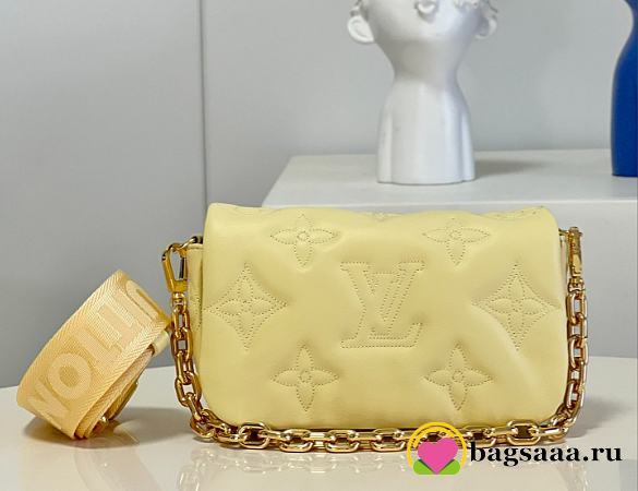 LV WALLET ON STRAP YELLOW M81400 - 1