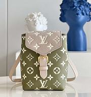 LV Tiny Backpack Bicolor Monogram Empreinte Leather M81351 - 1