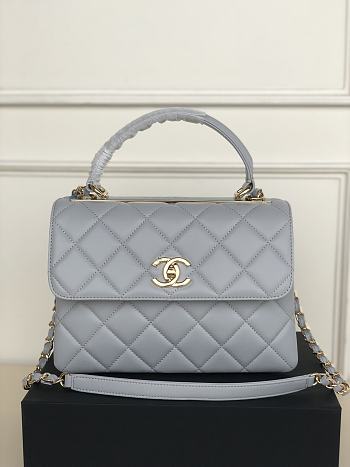 Chanel Trendy CC Handle Bag Grey 92236