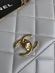 Chanel Trendy CC Handle Bag Grey 92236 - 5
