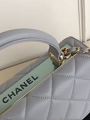 Chanel Trendy CC Handle Bag Grey 92236 - 3