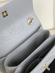 Chanel Trendy CC Handle Bag Grey 92236 - 2