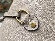 Bagsaaa Louis Vuitton M45686 Neverfull MM Tote Bag Dune Gray - 31 x 28 x 14 cm - 2