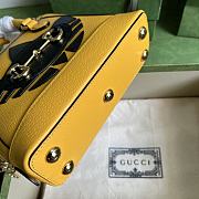 Gucci × Adidasi 1955 Horsebit Handle Bag 677212 - 5