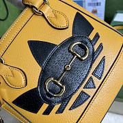 Gucci × Adidasi 1955 Horsebit Handle Bag 677212 - 3