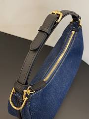 Fendi Praphy Bag 29cm Denim Blue - 2