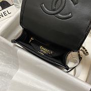 Chanel Mini Flap Bag Patent Leather 17cm  - 4