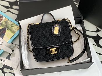 Chanel Mini Flap Bag Black 17cm