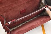 Gucci Dionysus Blooms Bag In Kahki with purplish red 400249 - 3