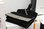 Gucci Dionysus Blooms Bag In Khaki with Black 400249	 - 4