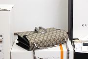 Gucci Dionysus Blooms Bag In Khaki with Black 400249	 - 3
