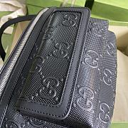 Gucci GG Embossed Belt Bag Black - 4