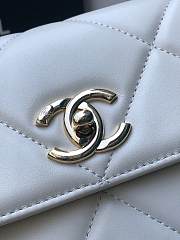 Chanel Trendy CC Handbag White - 4
