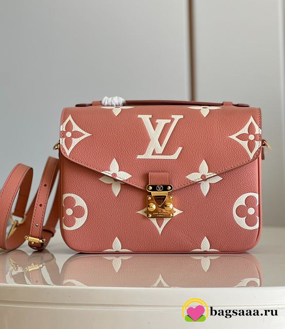 Louis Vuitton Pochette Metis Bag With Pink M46302 - 1