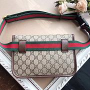 Gucci Supreme belt bag Khaki 493930 - 2