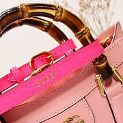Gucci Diana Top Small HandBags 27cm Pink - 3
