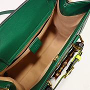 Gucci Diana Top Small HandBags 27cm Green - 4