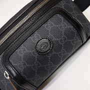 Gucci GG Supreme Belt Bag Black - 3