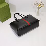 Gucci Ophidia Jumbo GG Medium Tote Bag Black - 4