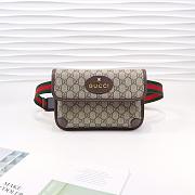 Gucci Supreme belt bag Khaki 493930 - 1