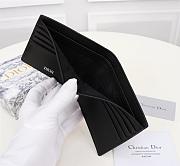 Dior Men Wallet Black - 5