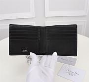 Dior Men Wallet Black - 3
