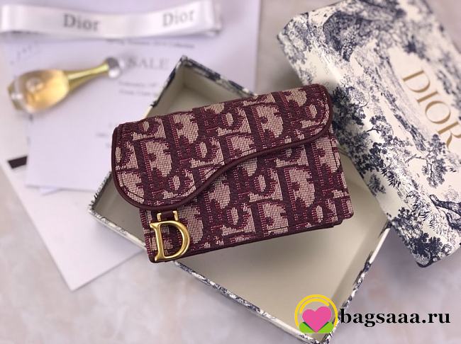 Dior Saddle Card Holder - 1