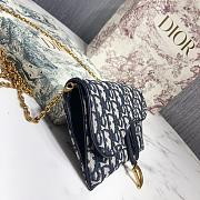 Dior Oblique Chain Wallet - 4