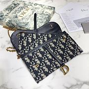 Dior Oblique Chain Wallet - 2