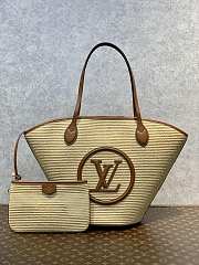 Louis Vuitton Raffia Handbag  - 1