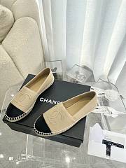 Chanel Loafer Beige And Black - 3
