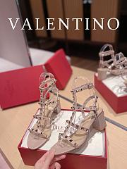 Valentino Chunky Heel Pink 6cm - 2