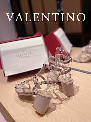 Valentino Chunky Heel Pink 6cm - 5