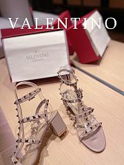 Valentino Chunky Heel Pink 6cm - 4
