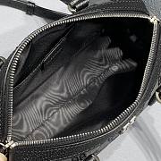 Balenciag & Gucci Canvas and Leather Bag Black 2295 - 6