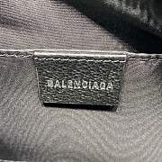 Balenciag & Gucci Canvas and Leather Bag Black 2295 - 2