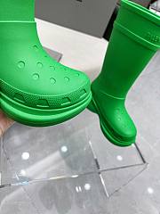 Balenciaga Boots Green - 5