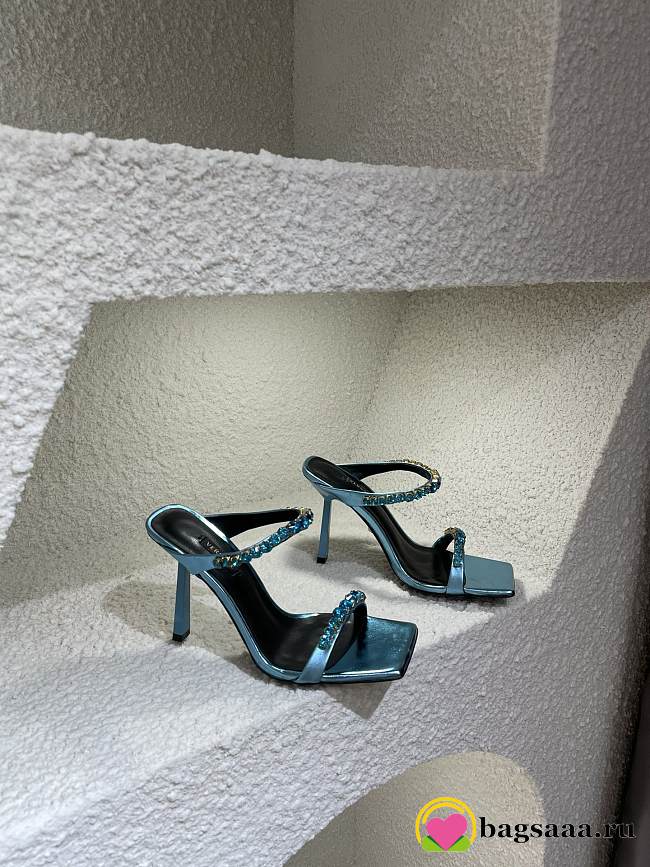 Versace Heels Blue - 1