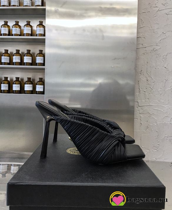 Versace Heels Black  - 1