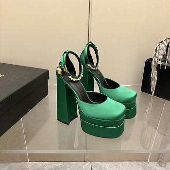 Versace High Heels Green