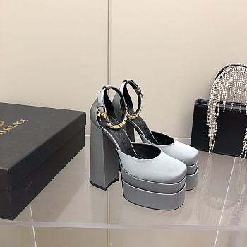 Versace High Heels Grey