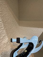 Versace Heels Light Blue  - 6