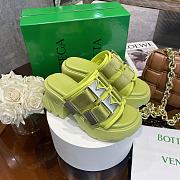 Bottega Veneta Sandals Green - 1
